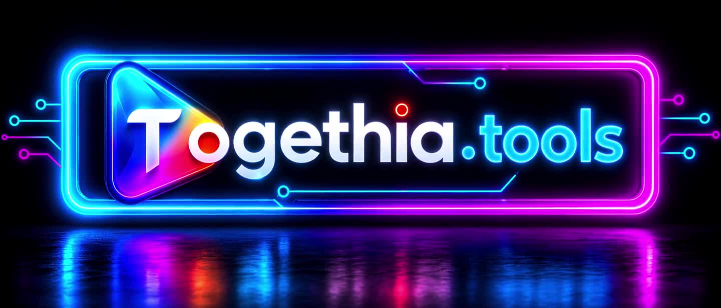 Togethia neon speedtest animation